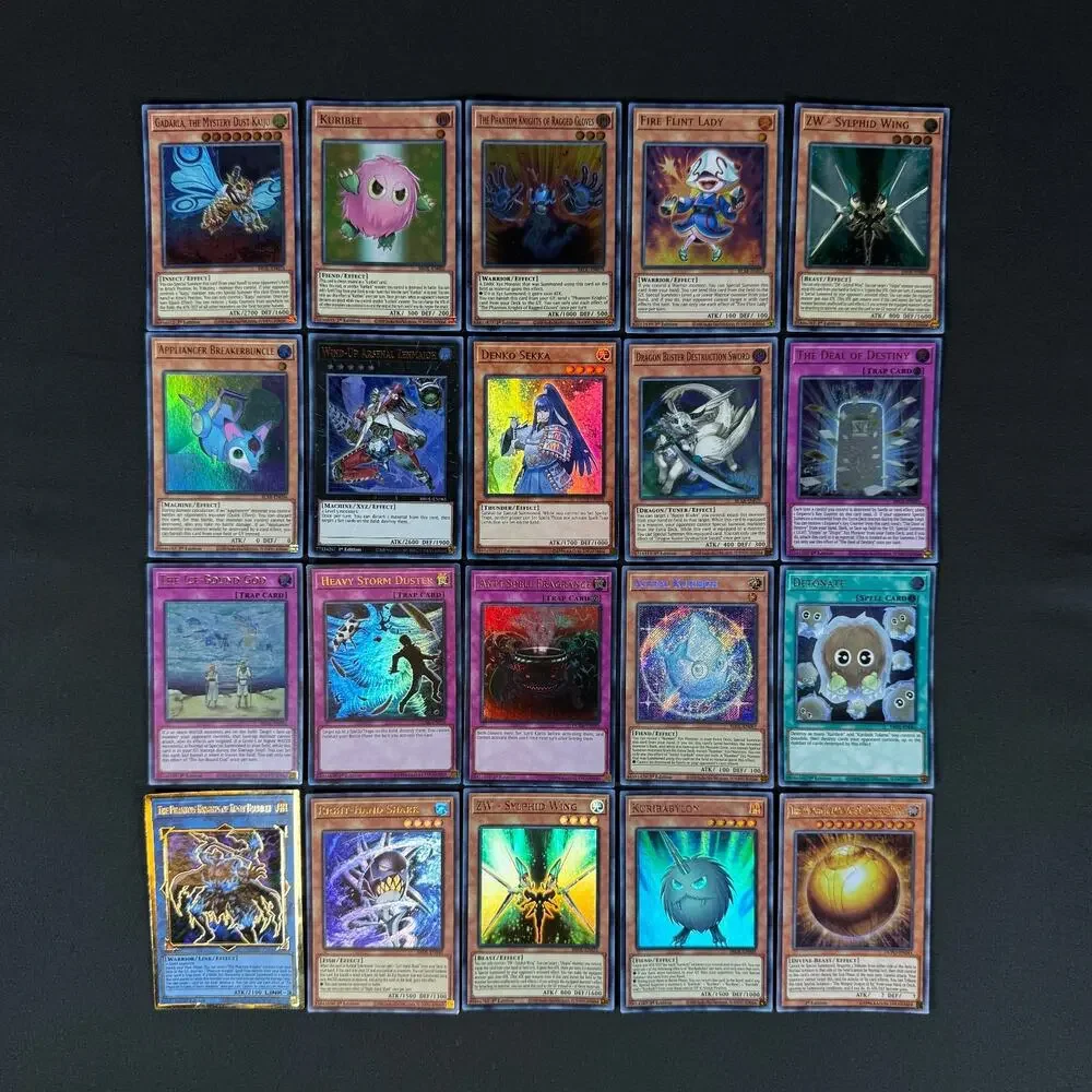 lot of 20 yu-gi-oh! holo cards vintage/modern 1st edition/regular yugioh